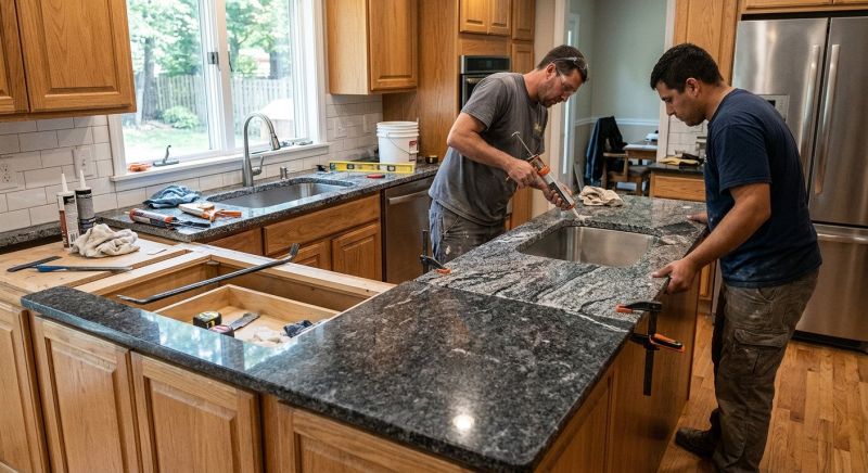 Custom Countertop Installation in Sonoma County, CA