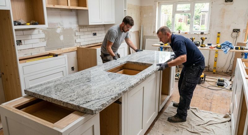 Custom Countertop Installation in Lake County, IL
