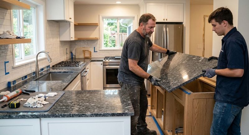 Kitchen Countertop Installation in Sacramento, CA
