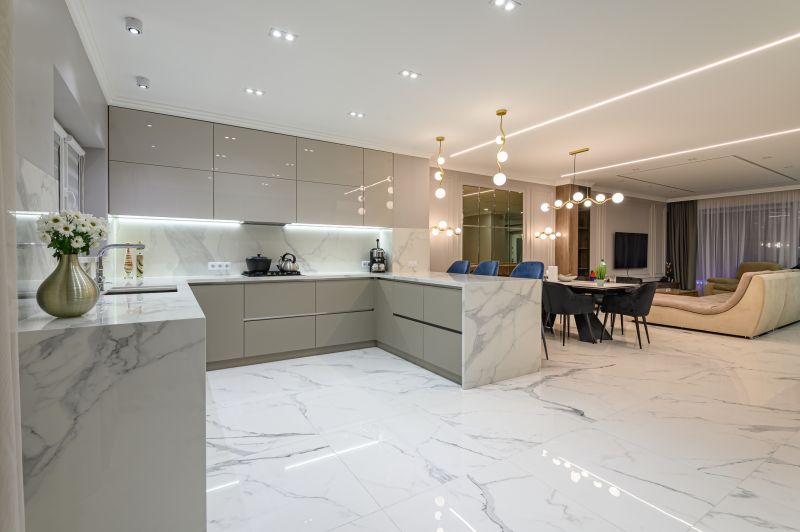 Marble Slab Installation in Marin County, CA