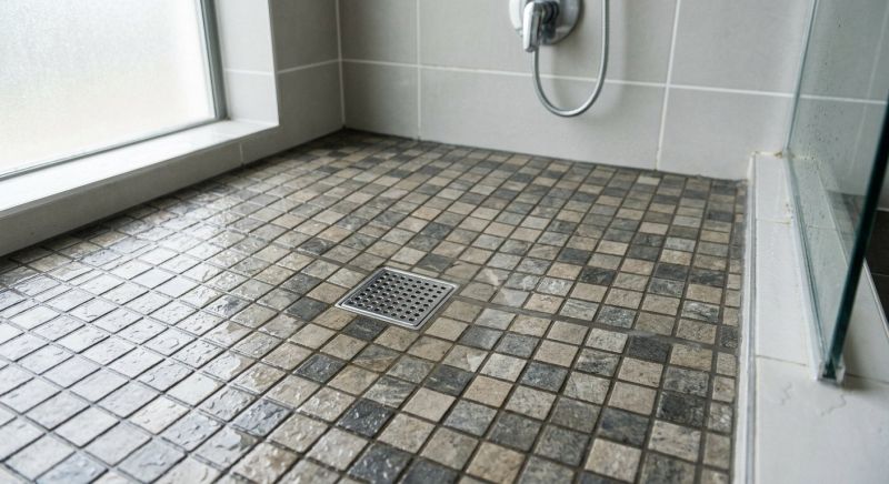 Tile Shower Floor Installation in Alpharetta, GA