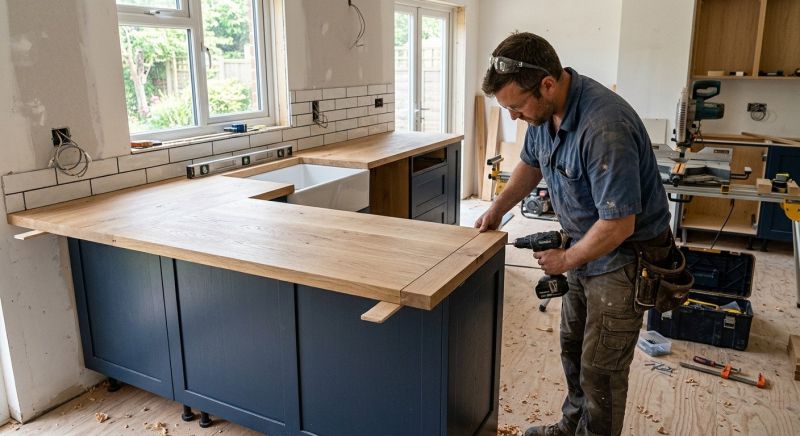 Butcher Block Installation in Marin County, CA