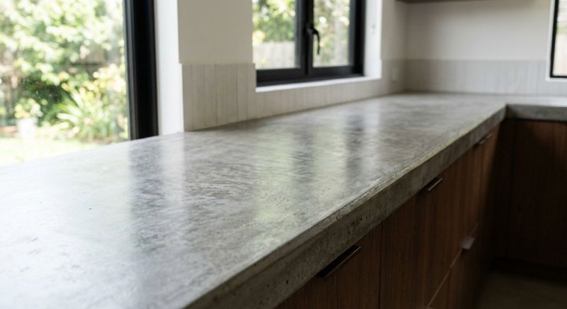 Concrete Counter Installation in Santa Rosa, CA