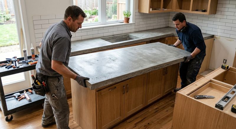 Concrete Countertop Service in Sonoma County, CA