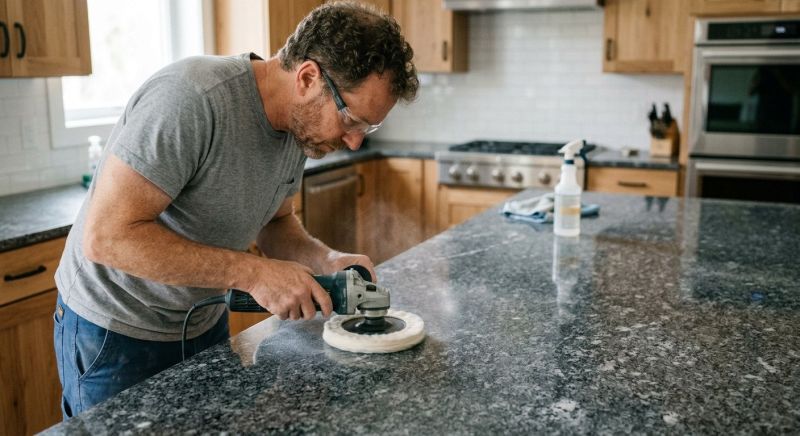 Countertop Buffing in Sacramento, CA