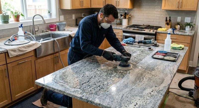 Granite Countertop Refinishing in Sacramento, CA
