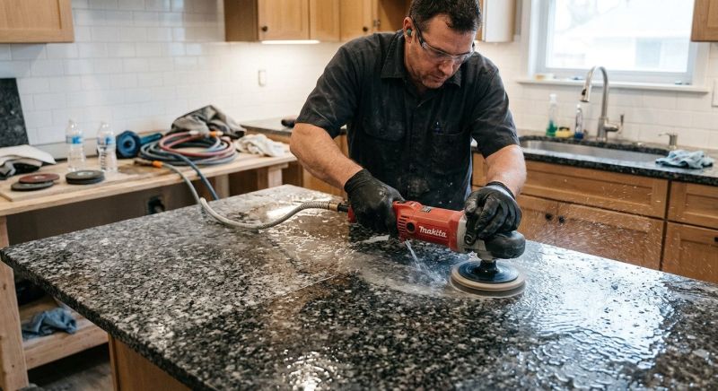 Granite Refinishing Service in Roseville, CA