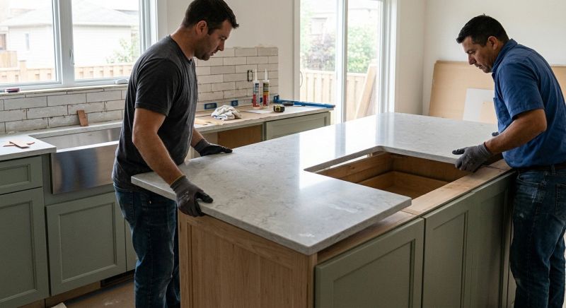 Kitchen Countertop Installation in Roseville, CA