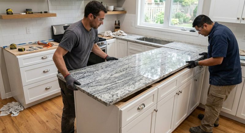 Kitchen Countertop Installation in Sonoma County, CA