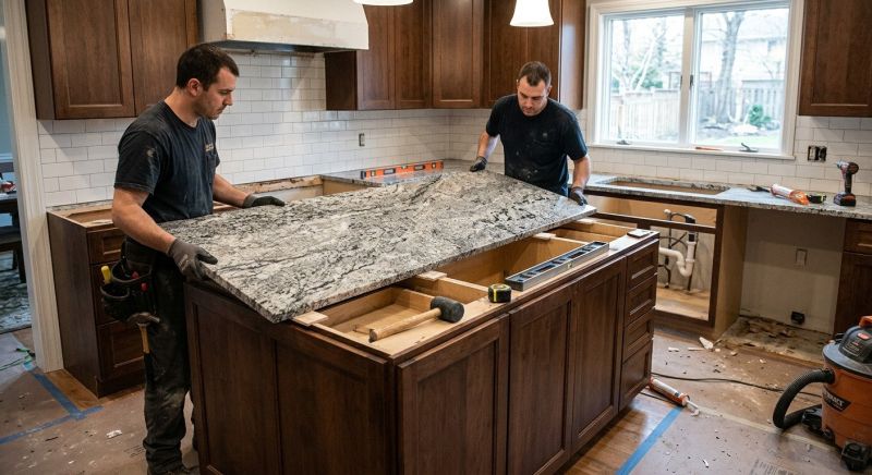 Kitchen Countertop Replacement in Lake County, IL