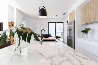 Marble Countertop Installation in Lake County, IL