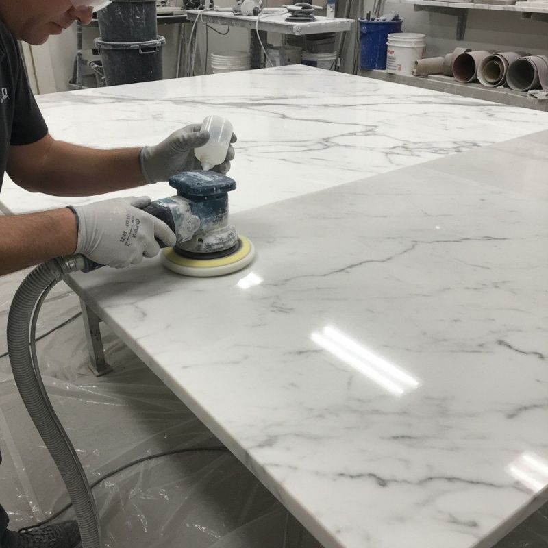 Marble Countertop Polishing in Sacramento, CA
