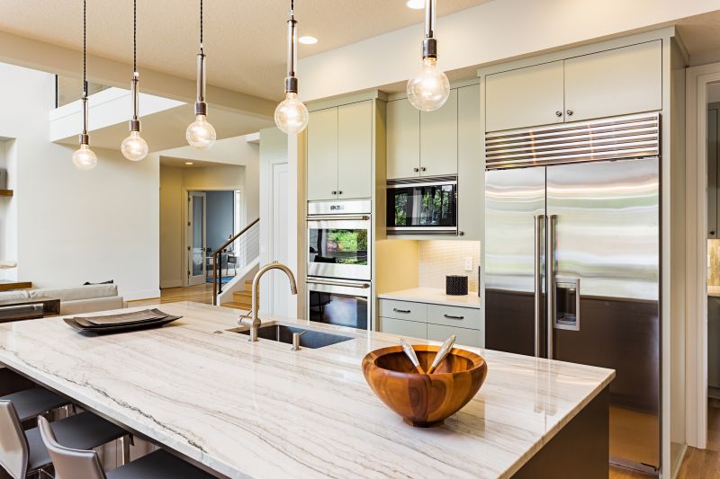 Marble Slab Installation in Marin County, CA