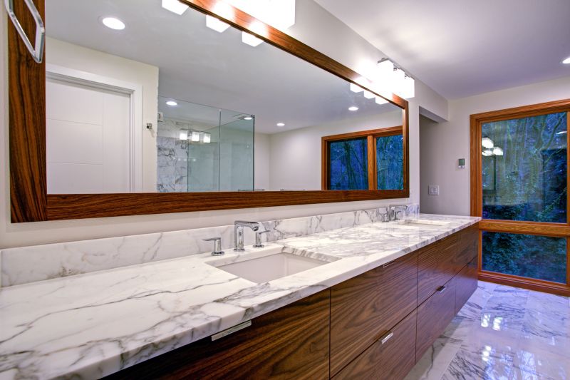 Marble Slab Installation in Lake County, IL