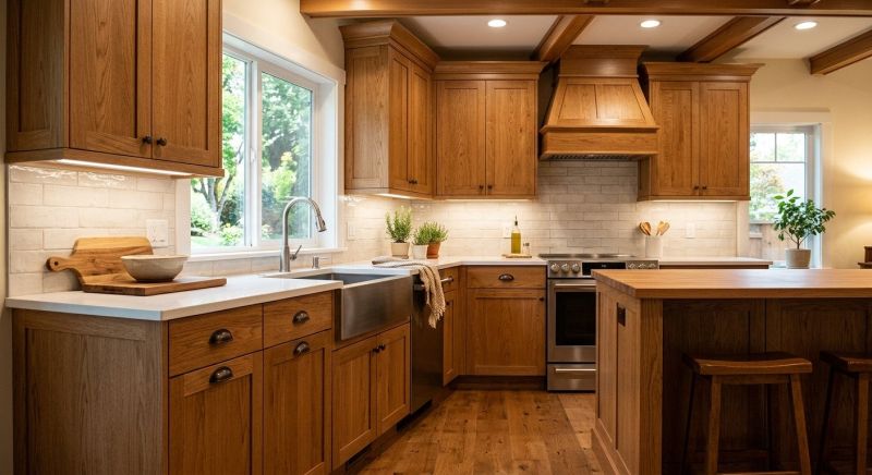 Oak Cabinet Remodeling in Indianapolis, IN