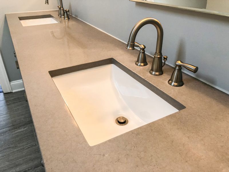 Quartz Slab Installation in Sonoma County, CA