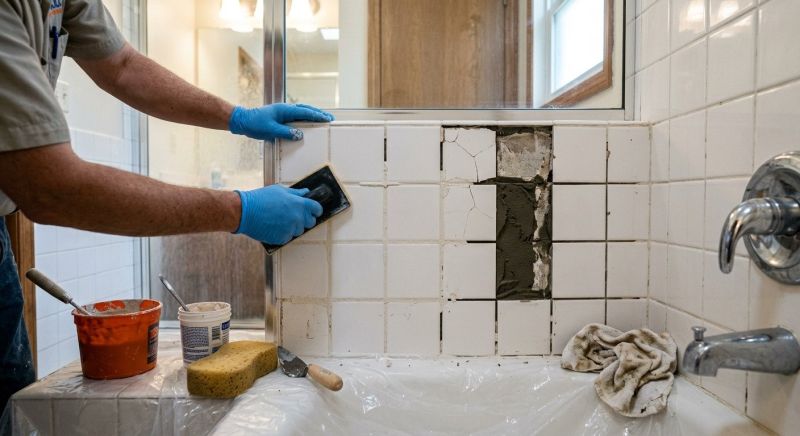 Shower Tile Repair in Conroe, TX