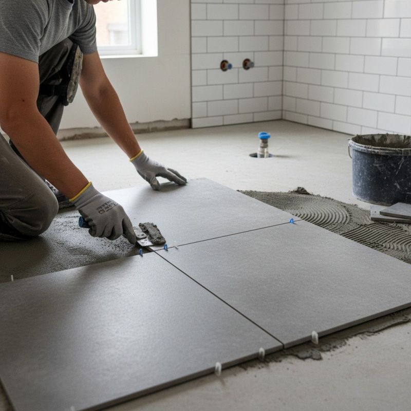Slate Tile Floor Installation in Baltimore, MD