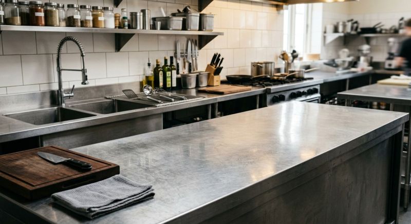 Stainless Counter Replacement in Santa Rosa, CA