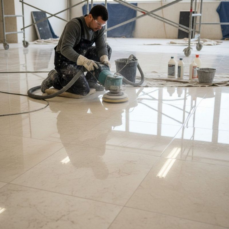 Terrazzo Polishing Service in Roseville, CA