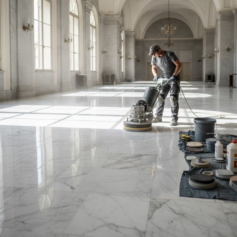 Terrazzo Polishing Service in Sacramento, CA