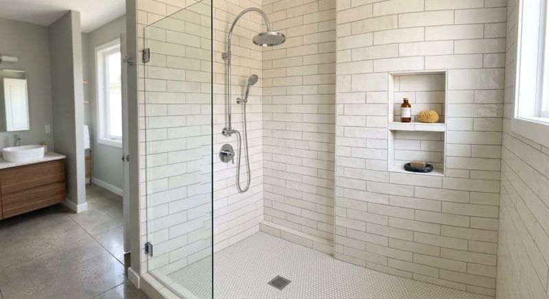 Tile Shower Renovation in Conroe, TX