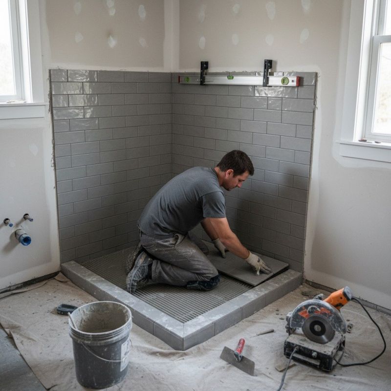 Tile Surround Installation in Conroe, TX