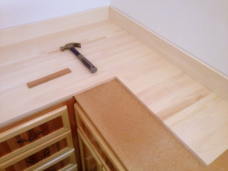 Wood Countertop Installation in Marin County, CA