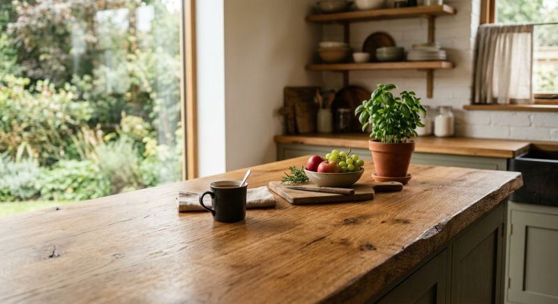 Wood Countertop Installation in Sonoma County, CA